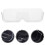 48Pcs Transparent Wall Mounted Glasses Organizer No Drill Installation 11