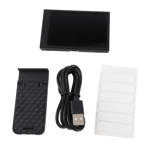 3.5" IPS Temp Monitoring Secondary Screen, USB-C, Stepless Brightness 1