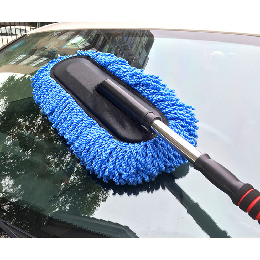 Microfiber Extendable Car Wash Brush Mop 7293282103023
