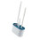 Set Toilettenbürste, weich, lang, mit Wandhalter, 3