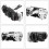 Front Center Dash Air Conditioner A/C Heater  Climate Control Button Assembly for  Tiida Versa C11 5