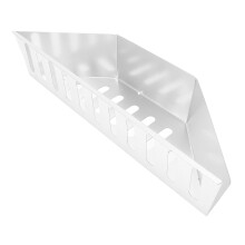 Cestello in alluminio per carbone per barbecue 38,5x11x7,5 cm