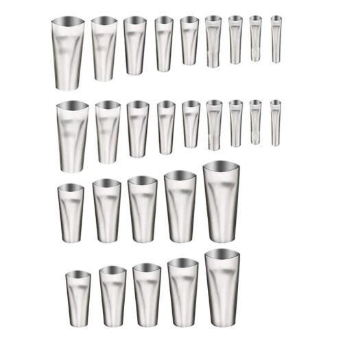 Reusable Sealing Nozzle Organizer Tool Universal Rubber Nozzle Tool Set for Kitchen Bathroom A 1