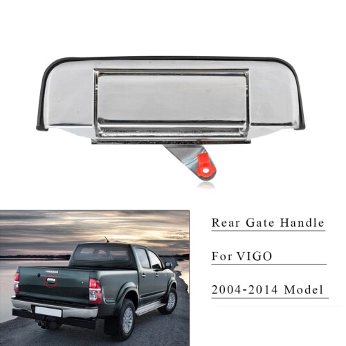 69090-0K060 Chrome Car Tailgate Handle Rear Outer Handle for  Hilux Vigo 2004-2014 1
