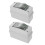 10Pcs Durable Outdoor Waterproof Electrical Enclosure Box with Window 1