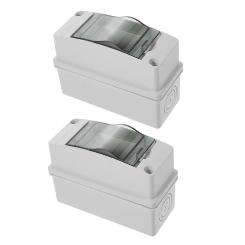 10Pcs Durable Outdoor Waterproof Electrical Enclosure Box with Window