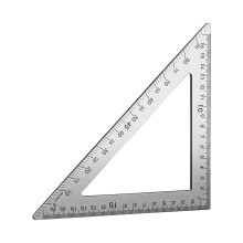 Multifunction Carpenter Square Stainless-isosceles triangle