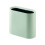 Modern Color Trash Can Waste Bin for Small Space-avocado green 1