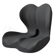 Verbessert das komfortable Memory Foam-Sitz- und-Dunkelgrau