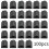 100PCS Solar Photovoltaic Panel Wire Clips Intersect PV Cable Clamp for Solar Frame Bracket Black 4