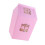 Modern White Trash Can Swing Top Lid Easy Operations for-pink 1