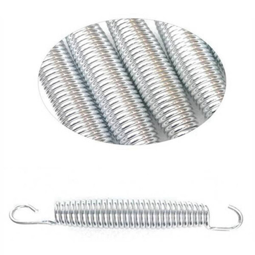 12Pack 6.5Inch Trampoline Spring Steel Replacement Kit for Extra Bounce Trampoline Accessories Silver 2