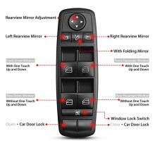 2518300290 Car Master Power Window A2518300290 for W164 GL320 GL350 GL450 ML320 ML350 ML450 R320 R350