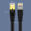 Cat 8 Ethernet Cable 40Gbps 2000MHz Double Shielded 2m 2