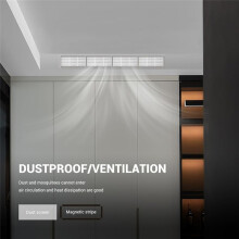 6X Home Floor Magnetic Vent Covers, 4x10 Magnetic Floor Vent Covers Easy to Install PVC Floor Register Covers for Home