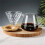 Pour-Over-Kaffeebereiter-Set, Glaskaraffe für Kaffee mit Glaskaffeefilter, Tropfkaffeebereiter-Set für Zu Hause oder im BüRo, 300 Ml 6