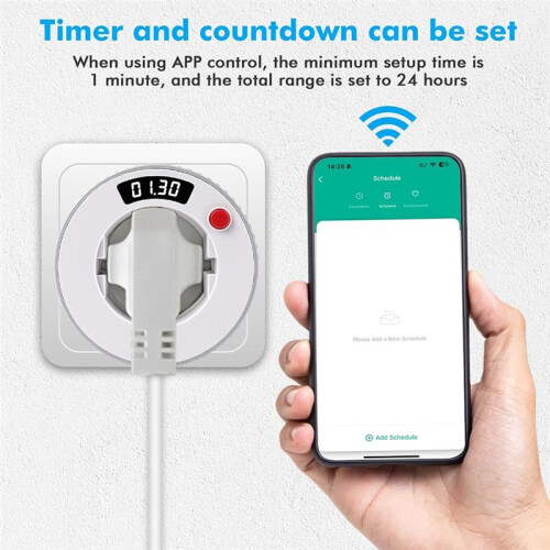 WiFi  Plug 16A Socket Kid Protection Surge Protector Home Timing  Life APP Sockets EU Plug 2