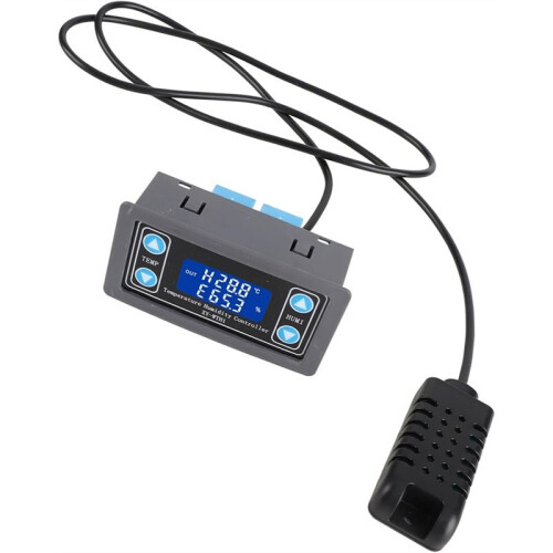 XY ‑ WTH1 Digital LCD Temperature Humidity Controller Indicator for Incubation Breeding Greenhouse,Automatic Thermostat 1