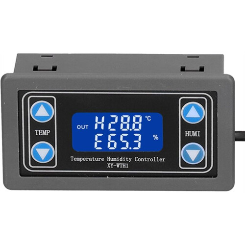 XY ‑ WTH1 Digital LCD Temperature Humidity Controller Indicator for Incubation Breeding Greenhouse,Automatic Thermostat 2