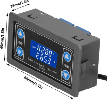 XY-WTH1 Digitaler LCD-Temperatur-Feuchtigkeitsregler-Indikator für Inkubationszuchtgewächshaus, Automatischer Thermostat
