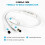 Remote Dimmer Controller for Single Color LED Strip Lights, 5-24V Wireless Controller for 3528/5050/ LED Tape 5