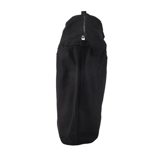 Waterproof Solid Canvas Insert Inner Lining Insert Zipper Pocket for Obag O Bag Handbag Bag Black