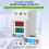 63A AC130-300V Din Rail Dual Display Adjustable over Voltage Current and Under Voltage Protective Device Protector Relay 4