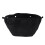 Waterproof Solid Canvas Insert Inner Lining Insert Zipper Pocket for Obag O Bag Handbag Bag Black 5