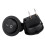 5Pcs SPST Black Button /Off Round Rocker  with 5Pcs AC 125V 15A Panel Mount Fuse Holder 9
