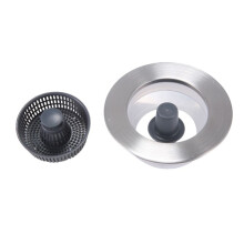 Kitchen Sink Odor Filter, Stainless Steel Sink Bounce Core Drain Strainer, Kitchen Sink Drain Strainer