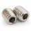 60Pcs M2x4mm Phillips Round  Screws Bolt with 50Pcs M3X4mm Hex Socket Set Cap Point Grub Screws 9