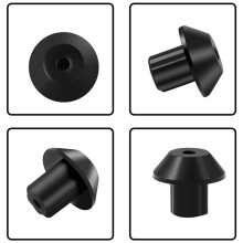 96 Pcs Rubber Grate Feet Rubber Foot Replacements Compatible with GE WB2K101 Gas Range Burner Grate Replace WB02T10461