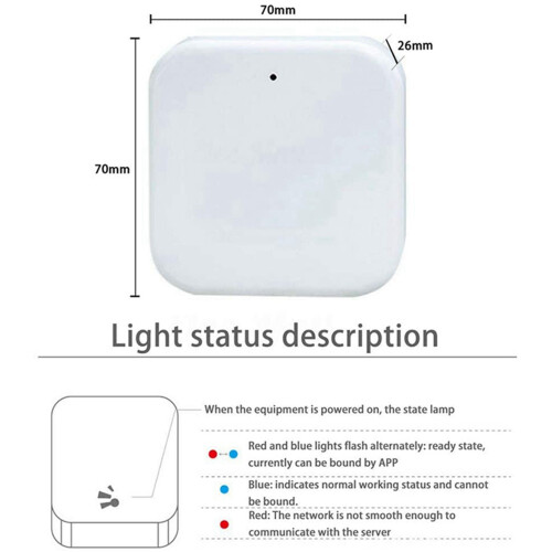 2X  Wifi Gateway Fingerprint Password  Electronic Door Lock Home Bridge Ttlock App Control Gateway Hub 2