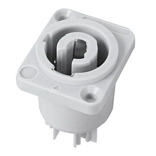 10PCS NAC3MPA-1 NAC3MPB-1 Power Speaker Panel Socket Gray-White Power 20A Stage LED Lighting Audio 3-Pin Socket,OutPut 1