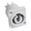 10PCS NAC3MPA-1 NAC3MPB-1 Power Speaker Panel Socket Gray-White Power 20A Stage LED Lighting Audio 3-Pin Socket,OutPut 3