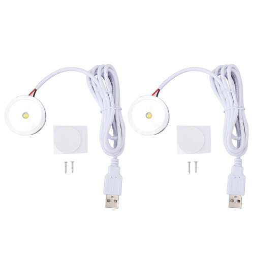 Lampada Spotlight USB per display 37mm 4.2ft 5V Naturale 2