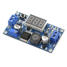2 Unidades XL6009 - Booster Module Módulo Conversor de Boost Ajustável Step- - 4.5V-32V A 5V-35V 4A Step- Module