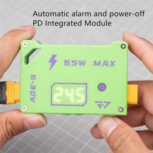 6-30V Automatic Alarm Power-Off PD65W Integrated Module Built-in Step-Down Fast Charging Module for FPV Drone AVATA2 B 2