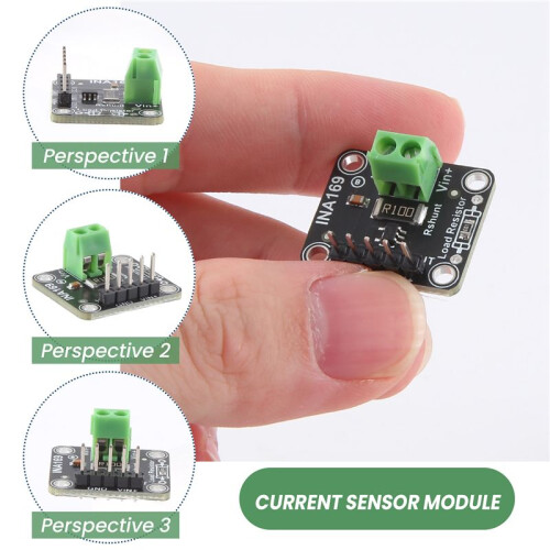 INA219  Current Sensor Module Breakout Module 2.7-60V 5A Urrent Sensor Module 2