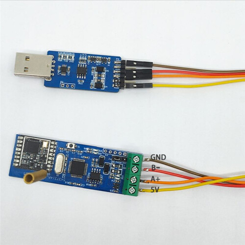 RS485 to LoRa Wireless Serial Communication Module RS485 Lora Wireless Transceiver 433M Transmitter and Receiver Module 2