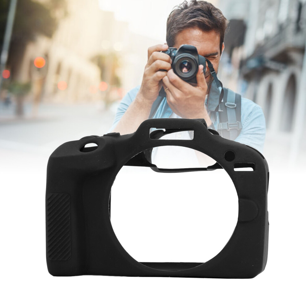 Soft Silicone Protective Case For R100 Camera Lightweight Ultra Thin Cover Black 7661385449414