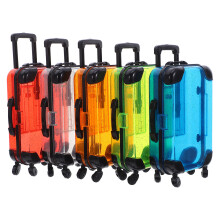 20Pièces Ensemble Valises Miniatures Enfants Roulettes Plastique