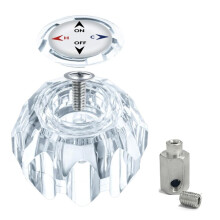 Shower Faucet Handle RP41661 for Delta and Peerless Single Handle Tub Faucets,Knob with Button,Screw,Connector