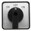 2X AC660V 25A 2-Pole 3-Position Momentary Plastic Rotary Changeover  +Black 7