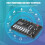 F998 Placa de Som Microfone Som Interface de ÁUdio Mixer Placa de Som Mixing Console Amplificador para Phone PC 10