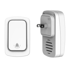 Self Powered Wireless DoorBell No Battery Waterproof Door Bell Chime Ring Elderly Caller Home Security DoorBell US PLUG
