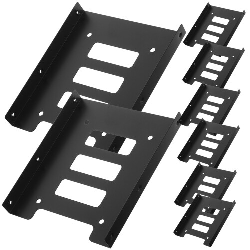 48Pièces Fixation Dur 3,5 Vis Métal Noir Pièce