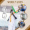 2Pcs Locking Cap Key HVAC Tool for Refrigerant, Equipment Repair Tool for Heating Ventilation Air Conditioning System 2