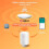 2Pcs Zigbee TRV Radiator Actuator Valve Thermostatic Radiator Valve Temperature Controller for Alexa  Home 7