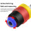 Gypsum Board Batch  Adjustable Depth Positioning Batch  Nozzle Electric Batch  Screw Locator  Black 3